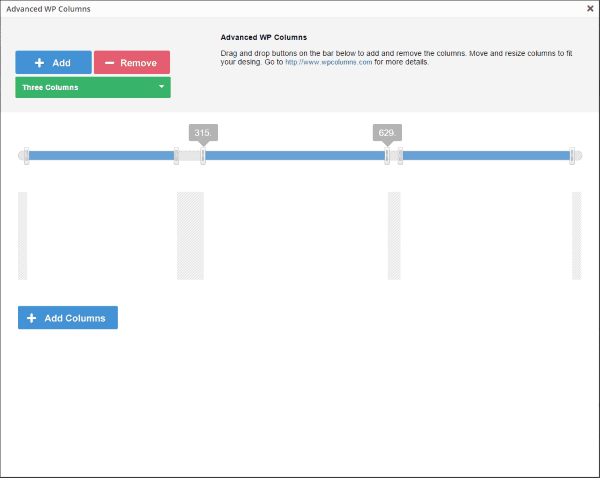 How To Create Column Layouts In WordPress - Advanced WP Columns ex2