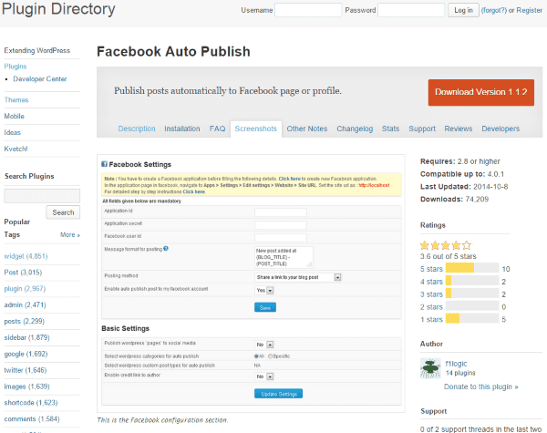 How To Post To Facebook From WordPress - Facebook Auto Publish