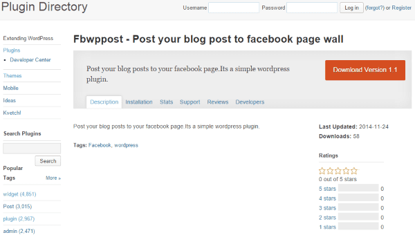 How To Post To Facebook From WordPress - Fbwppost