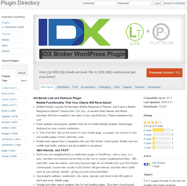 IDX Broker Platinum – My Winning Agent