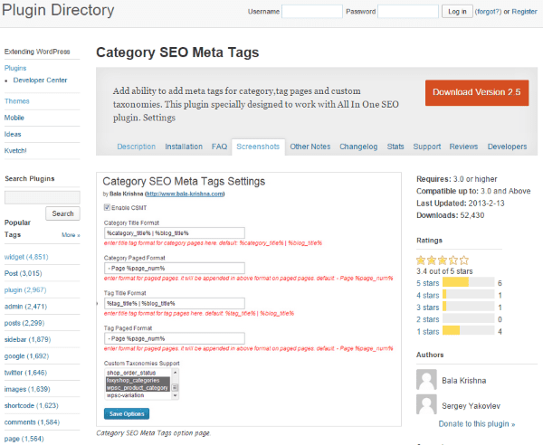 How to Optimize Your WordPress Site for Local Search - Category SEO Meta Tags