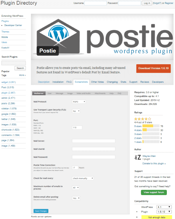 How to Use the WordPress Post by Email Feature - Postie