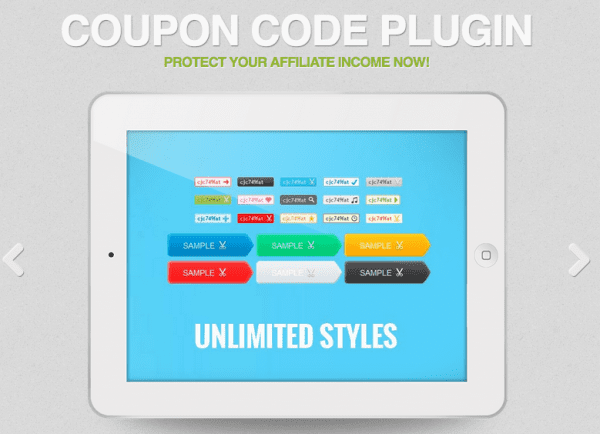 Protect your affiliate income with coupon code plugin