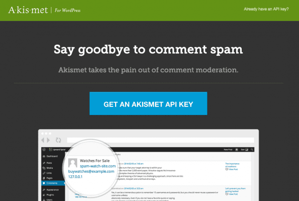 Akismet for WordPress