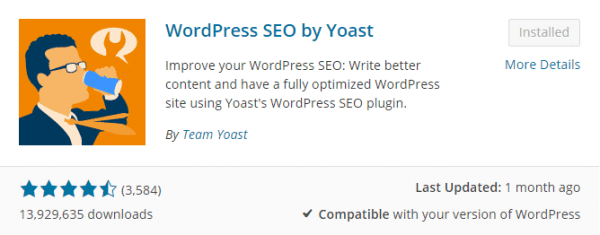 WordPress SEO by Yoast Plugin