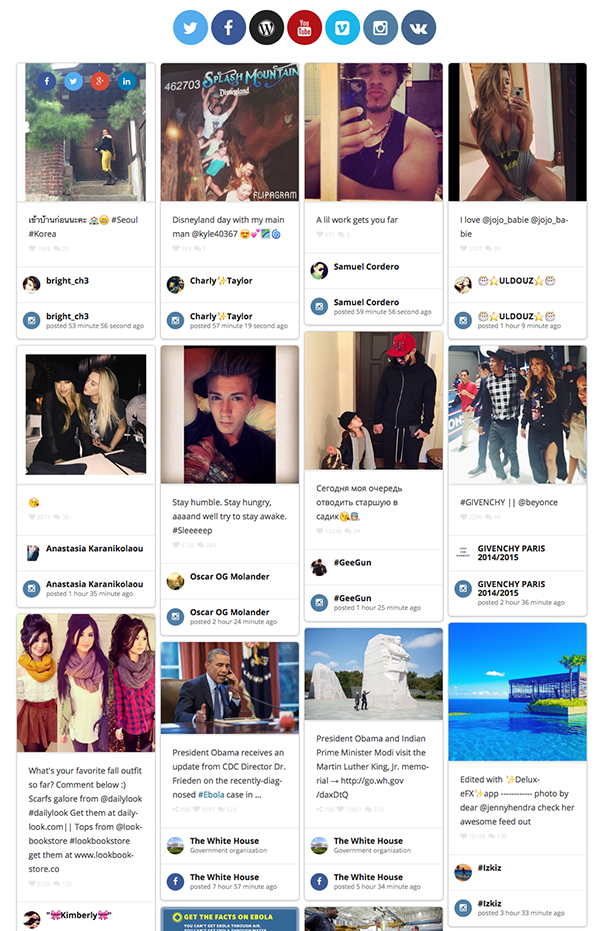 How to add Tumblr feeds on Social Wall?