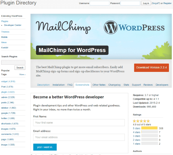 7 Creative Ways to Take Advantage of Your WordPress Site's Footer - MailChimp for WordPress