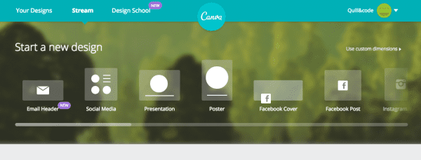 create amazing graphics and images for WordPress with Canva