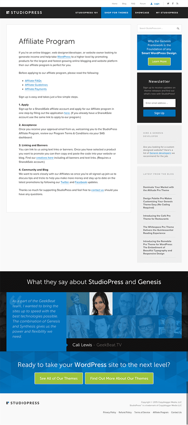 Studiopress-Affiliate-Program-Landing-Page