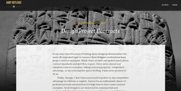 Where To Find Web Design Contract Templates For Web Design Projects - Design Professionalism Contract Templates