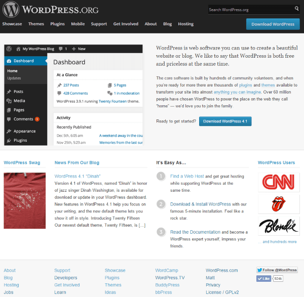 WordPress vs. Joomla – What is WordPress and Who is it For