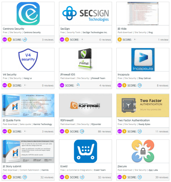 WordPress vs. Joomla – joomla security