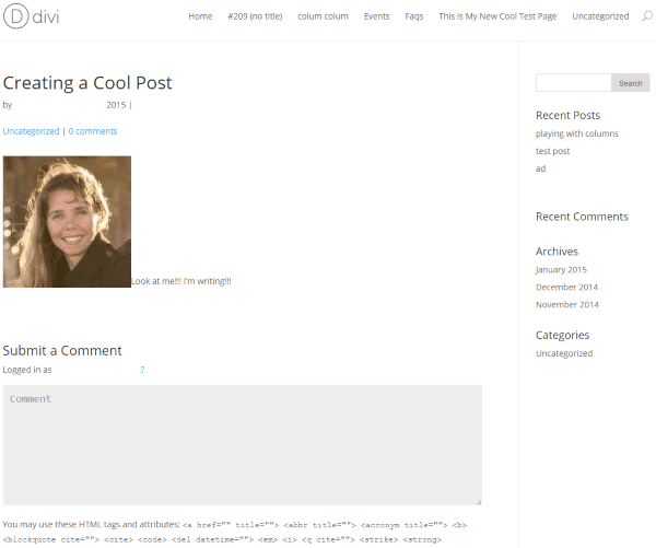 WordPress vs. Joomla – wordpress dashboard Creating a Post 4