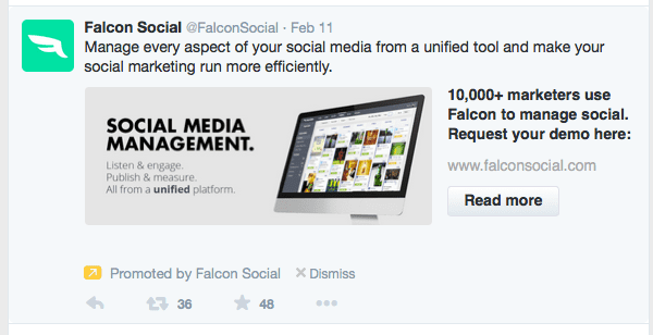 Twitter ads successful ad