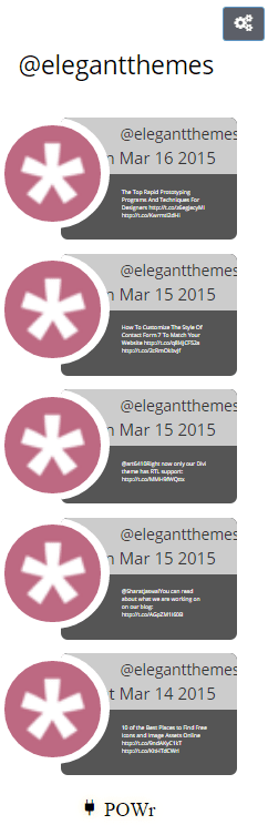 How To Add A Twitter Feed To Your WordPress Website - POWr Twitter Feed 3