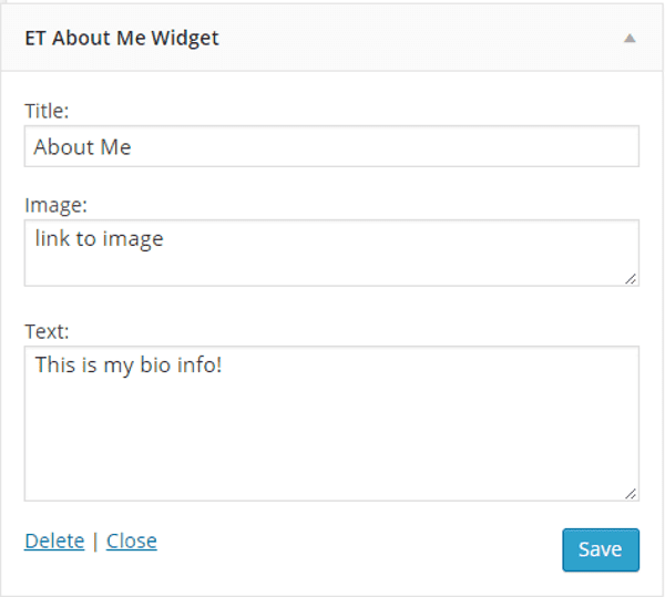 How to Build Your Personal Branding Using WordPress - ET About Me Widget