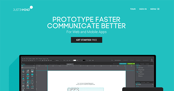 Free prototyping tool for web & mobile apps - Justinmind