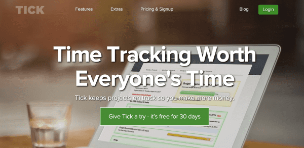 Tick makes time tracking simple