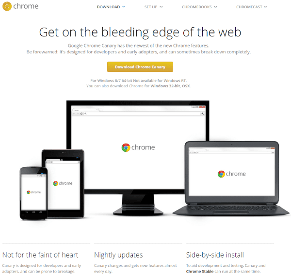 Chrome Canary