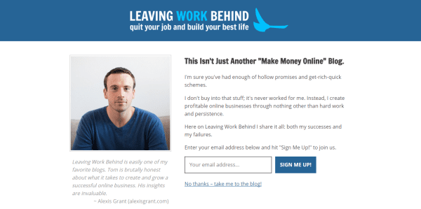 LWB landing page