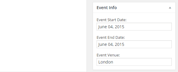 Event info