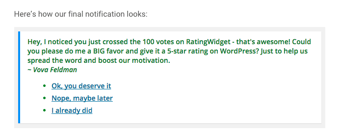 Ratingwidget Automation Screenshot