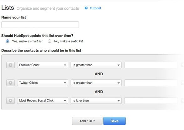 List segmentation for email marketing