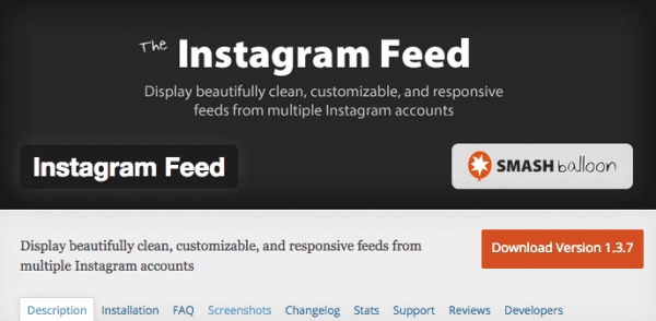 Instagram Feed Screenshot