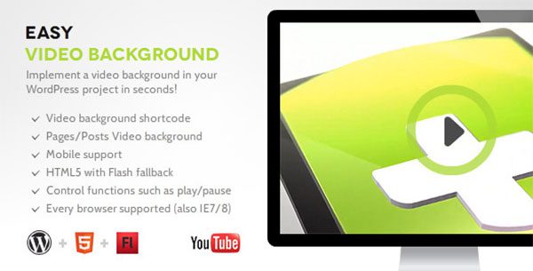 Easy Video Background Plugin