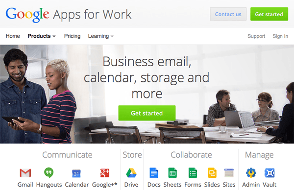 Google Apps for Business