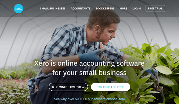 Xero-homepage