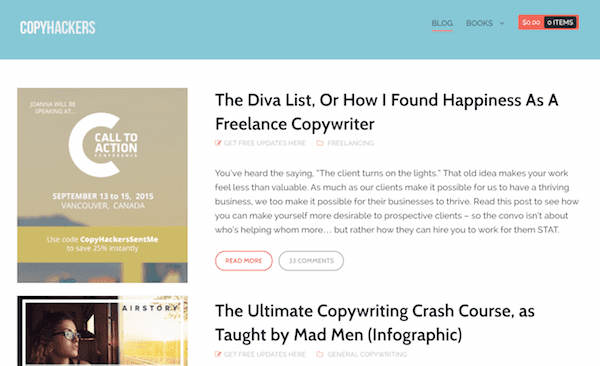 CopyHackers teaches conversion copywriting