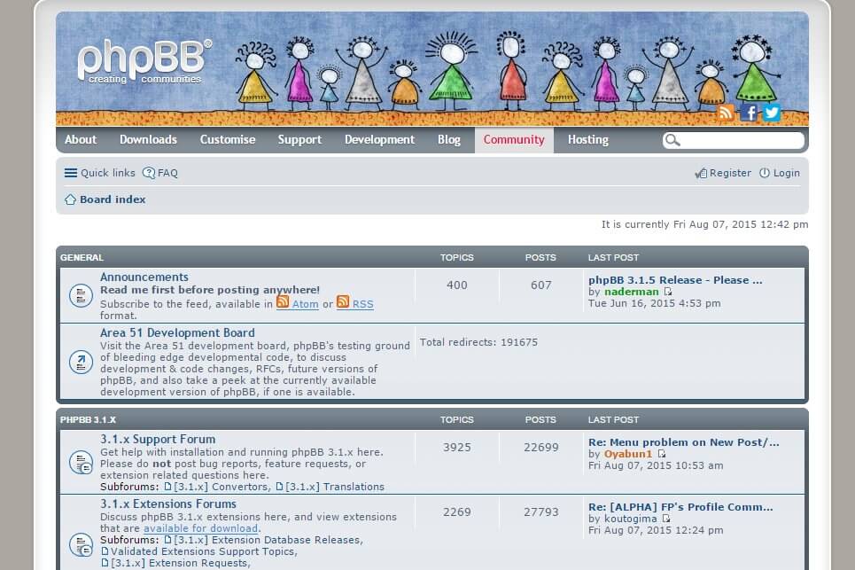 phpBB Support Forums