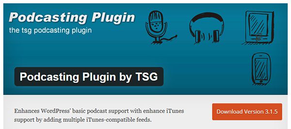 Podcasting Plugin logo