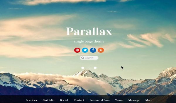 parallax-wordpress-theme