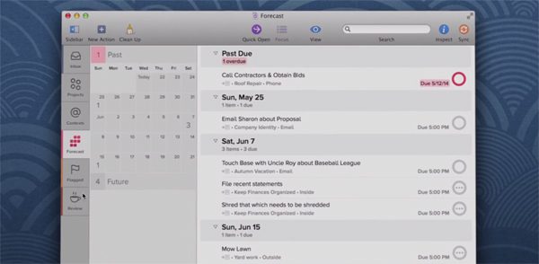 OmniFocus for Mac