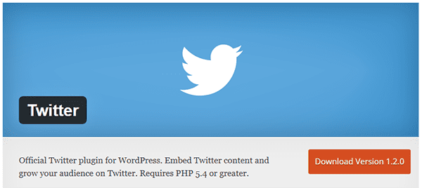 Twitter for WordPress