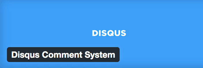 Disqus Comments System plugin.