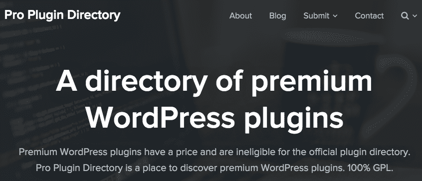 Pro Plugin Directory