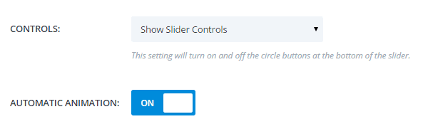 Control how your sliders work