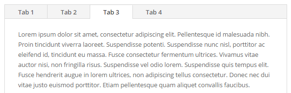 Tabs give you more presentation options