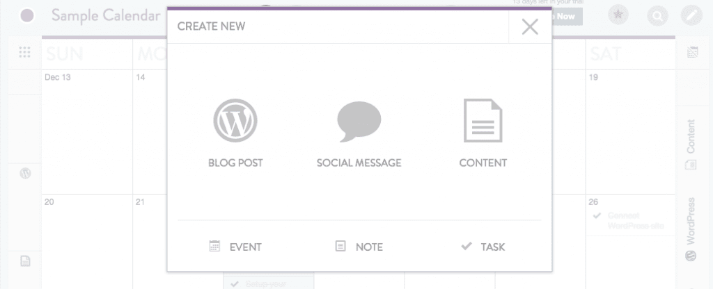 Coschedule New Options