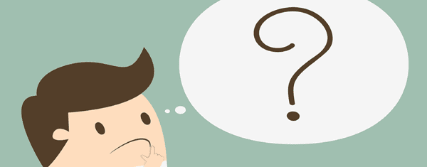 Man asking a question