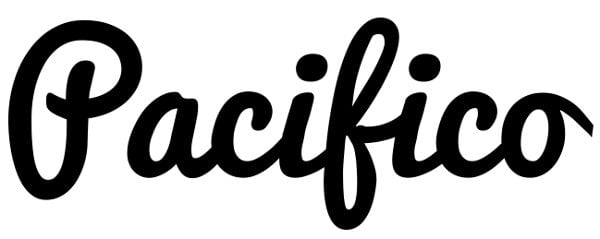 pacifico-script-font