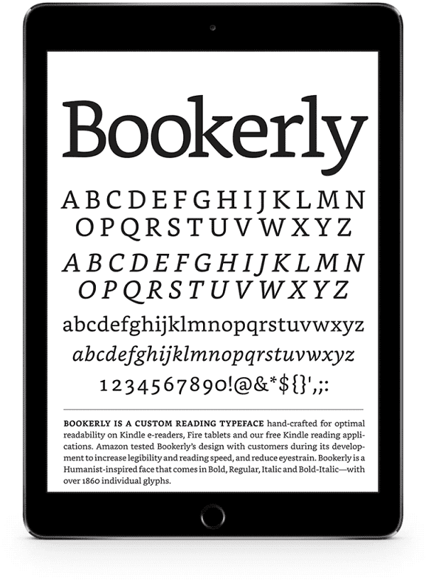 New Typeface for Kindle