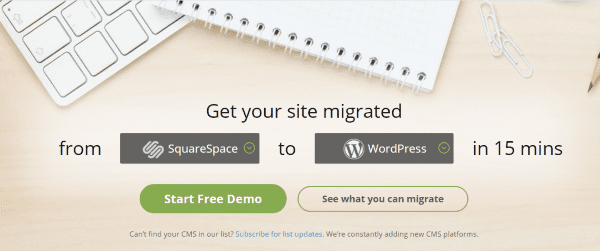 CMS2CMS Migration