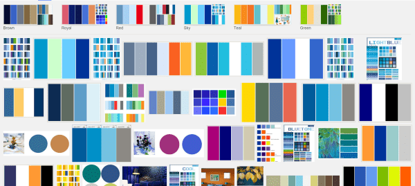 Google Search palette