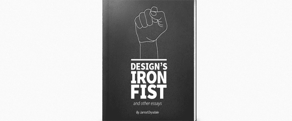 A screenshot of the Design's Iron Fist book cover.