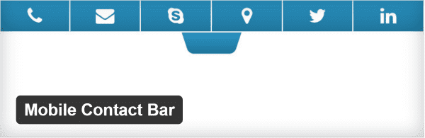 mobile contact bar mobile contact bar
