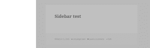 How to Fix a Missing Sidebar in WordPress